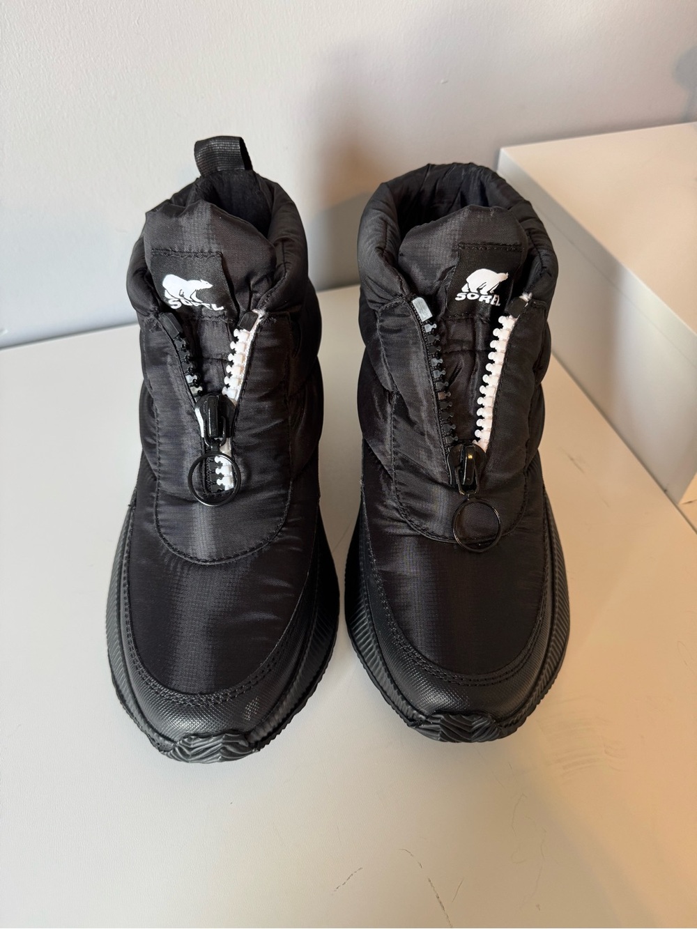 Sorel Insulated Zip-Front Winter Boots